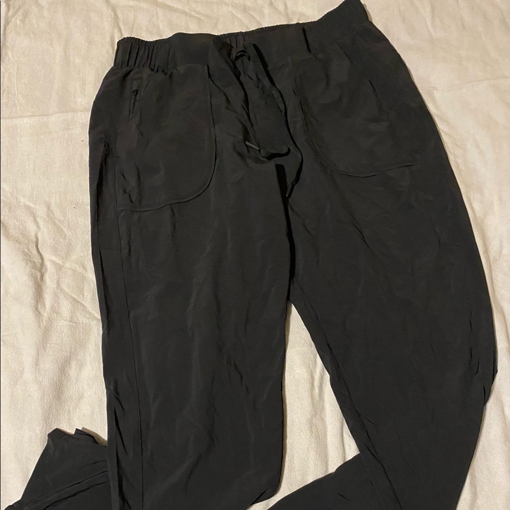 Black joggers